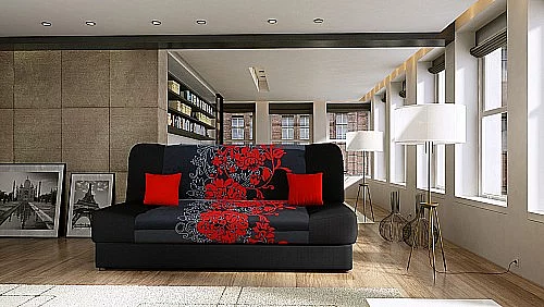 Pohovka JAS (B) červená