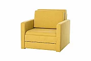 Křeslo rozkládací TIMEA 80 cm Soro 40 žlutá