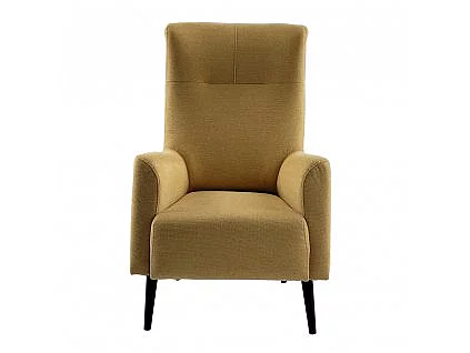 Křeslo ušák, žlutá/černá, SAMY