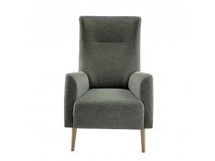 Křeslo ušák, mentol/buk, SAMY