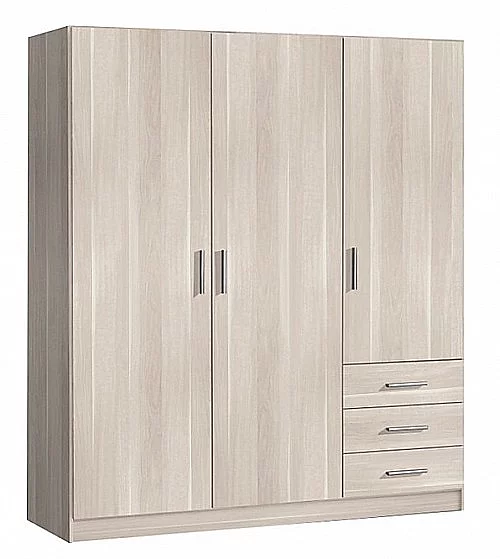 Skříň NEPTUN (M) 3 dveřová dub sonoma