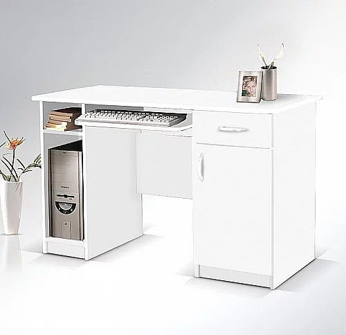 PC stůl PC MAX 120 bílá