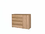 Komoda COSMO C05 4z1dv dub riviera