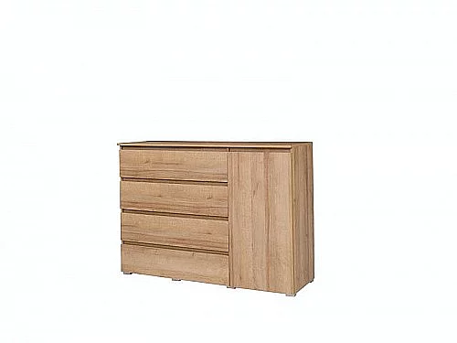 Komoda COSMO C05 4z1dv dub riviera