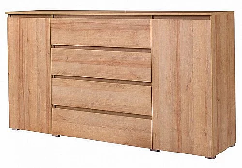 Komoda COSMO C06 4z2dv dub riviera