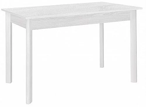Jídelní stůl LINTON - pevný bílá arctic