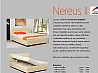 NEREUS II - luxusní dvojlůžko s úložným prostorem látky IV