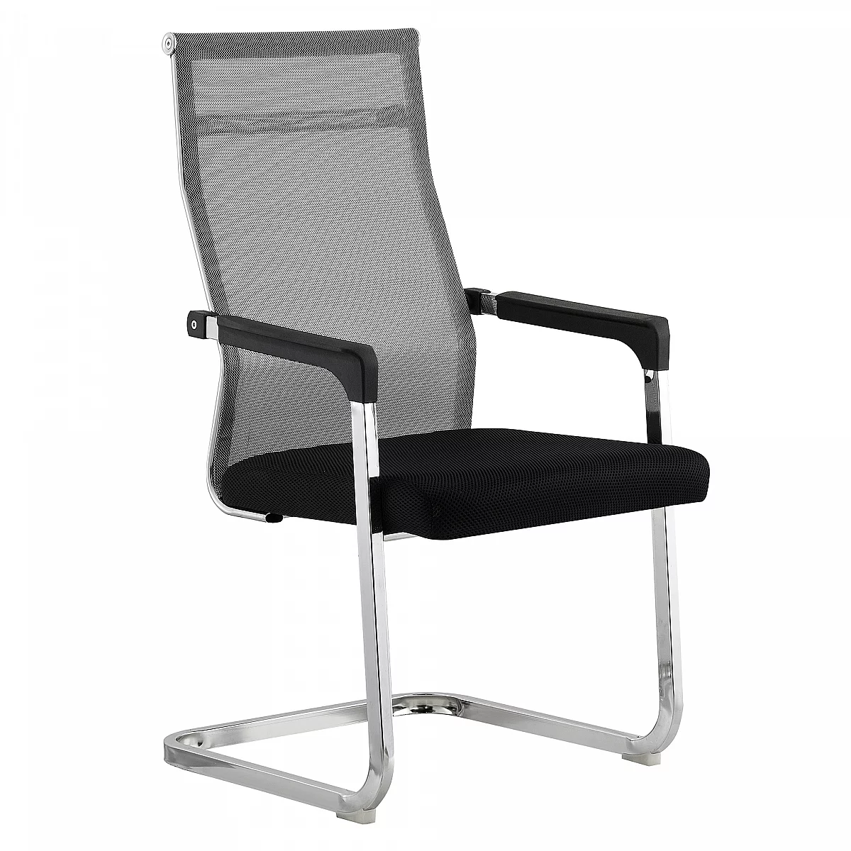 Zasedací židle, šedá/černá, RIMALA NEW