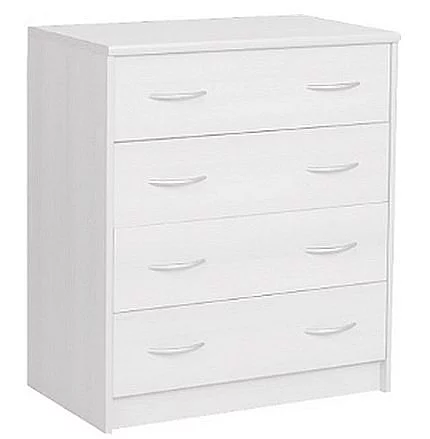 Komoda K1-4S (R) bílá