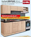 EKO PLUS Sektorová kuchyně v mnoha variantách provedení