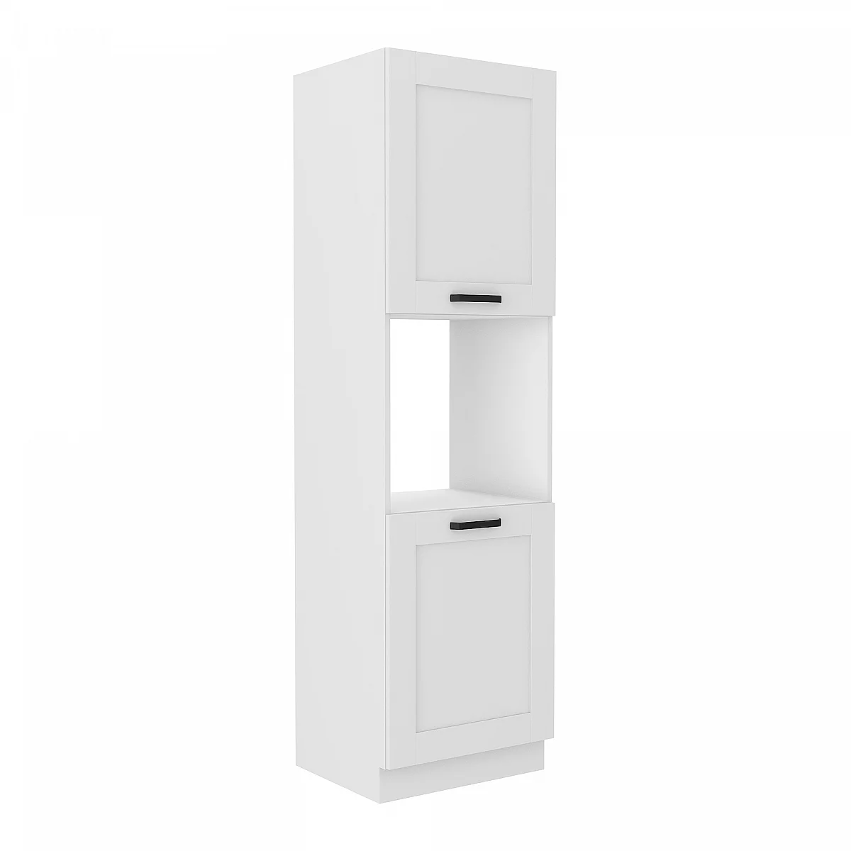 Vysoká skříňka na vestavnou troubu, bílá, LULA 60 DP-210 2F