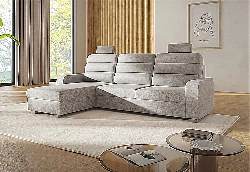 Sedací souprava BROMO neve 83 sv.šedá