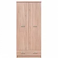 Skříň 2D1S, dub sonoma, TOPTY TYP 30